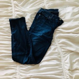 PAIGE Dark Wash Skinny Jeans